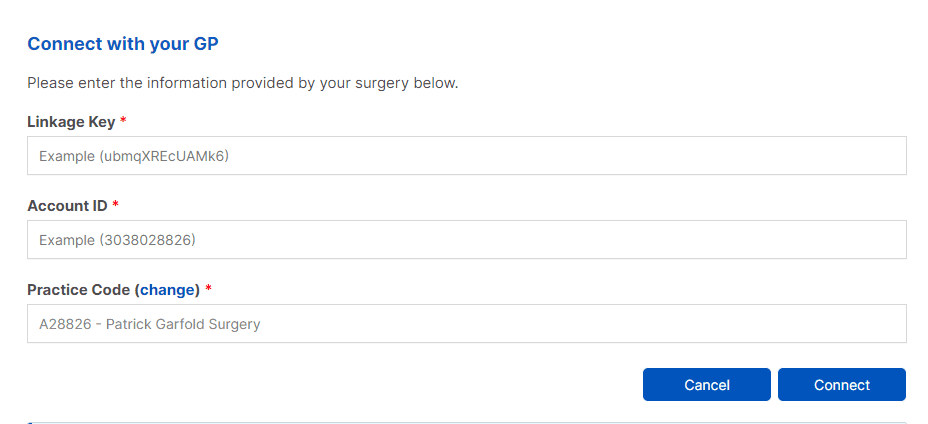 Connect with your GP